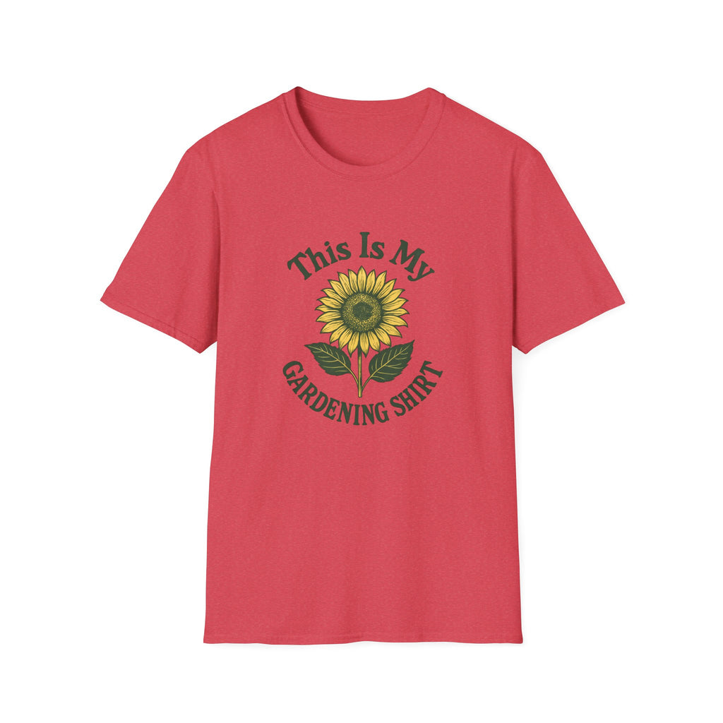 Sunflower Gardening Shirt T-Shirt