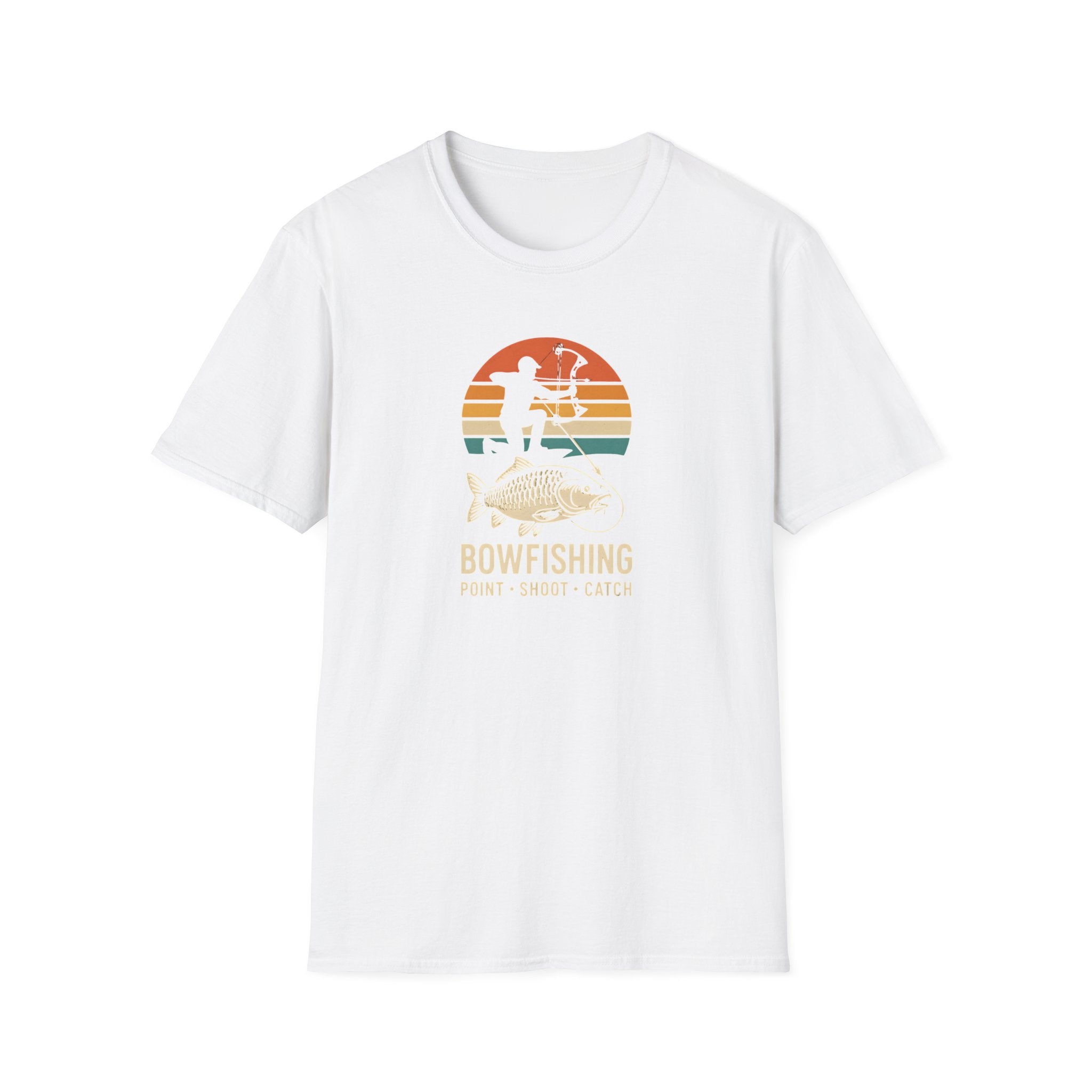 Bowfishing Point Shoot Catch T-Shirt