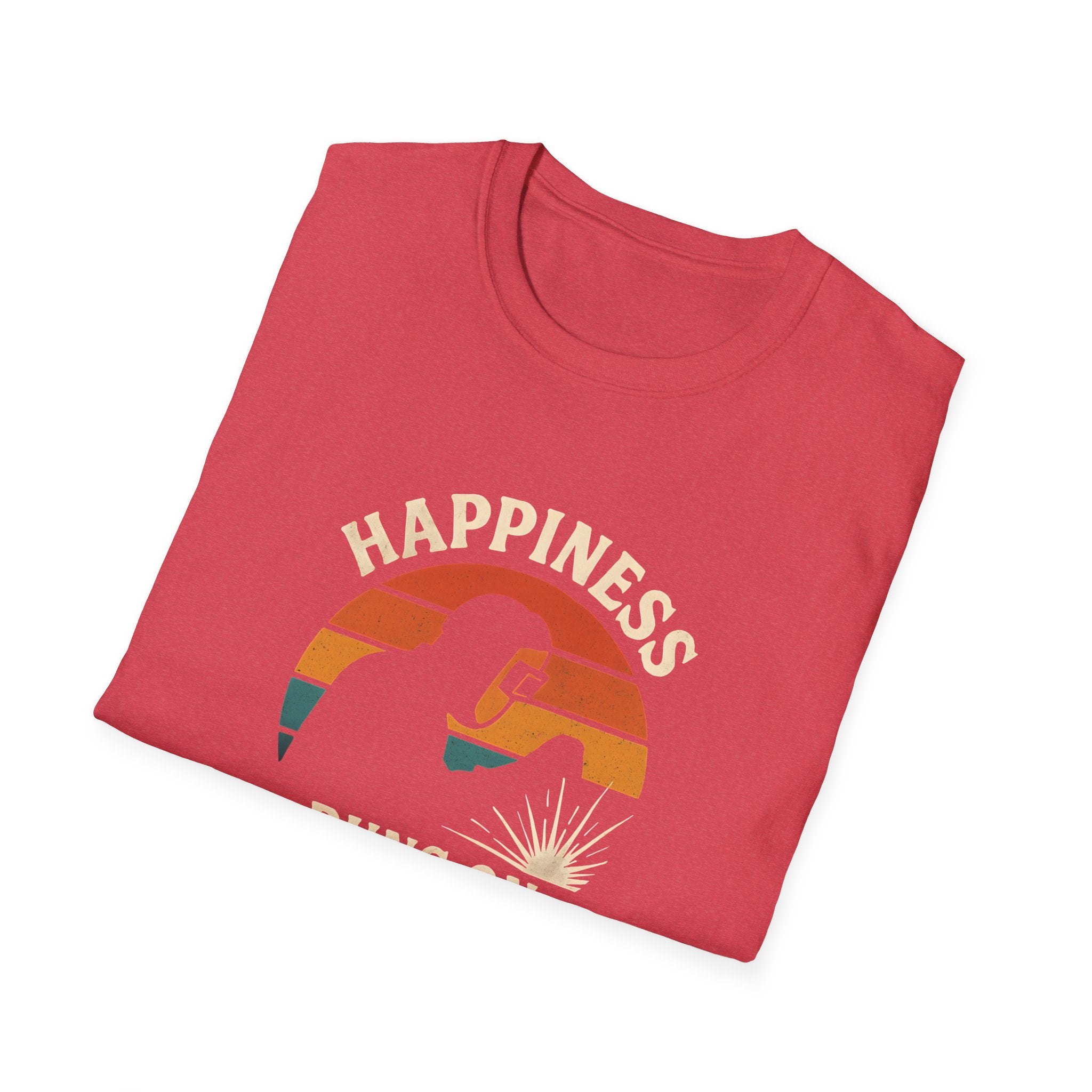 Happiness Runs on Welding T-Shirt
