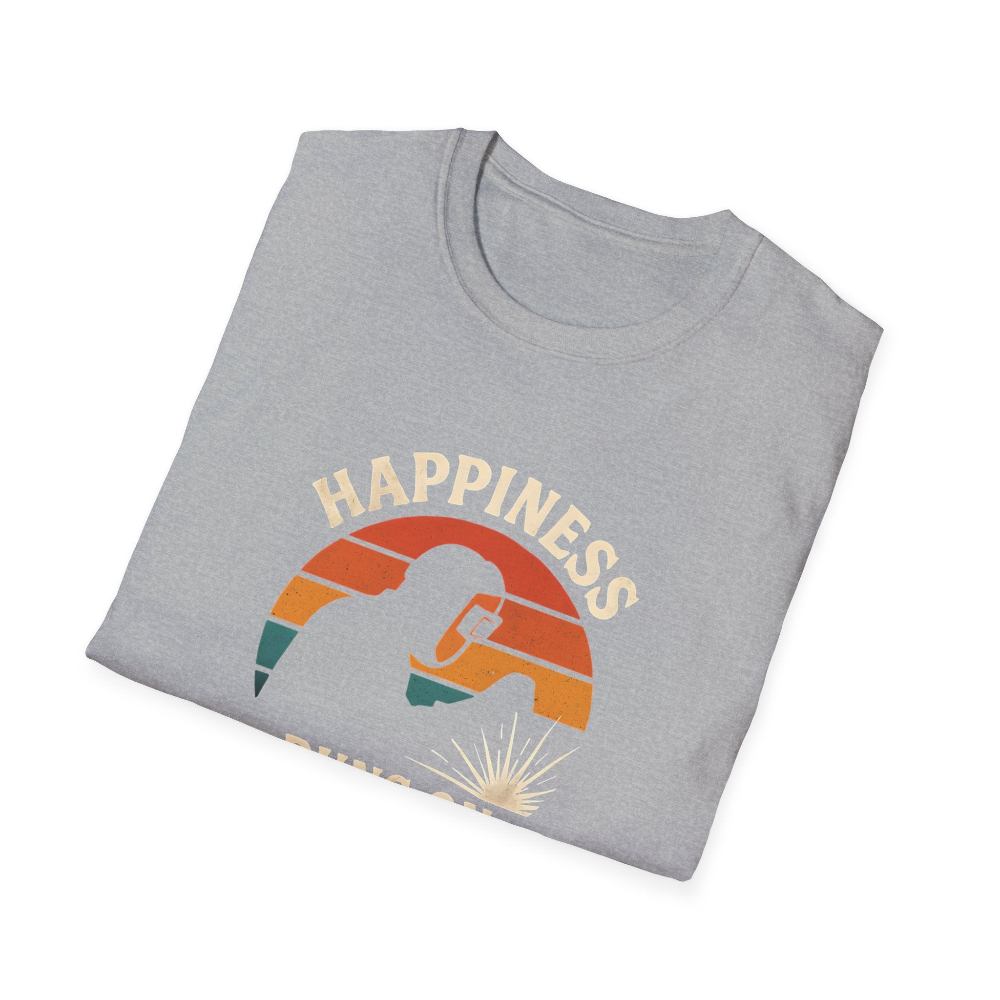 Happiness Runs on Welding T-Shirt