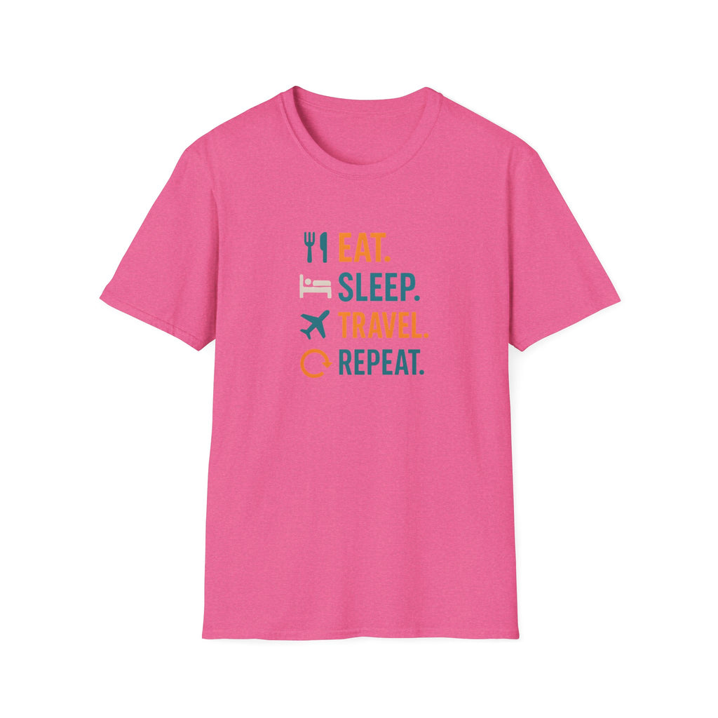Eat Sleep Travel Repeat T-Shirt