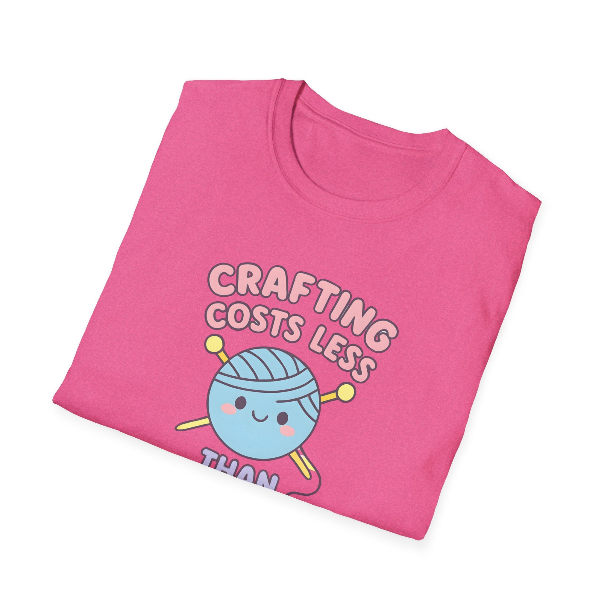 Crafting Cheaper Than Therapy T-Shirt
