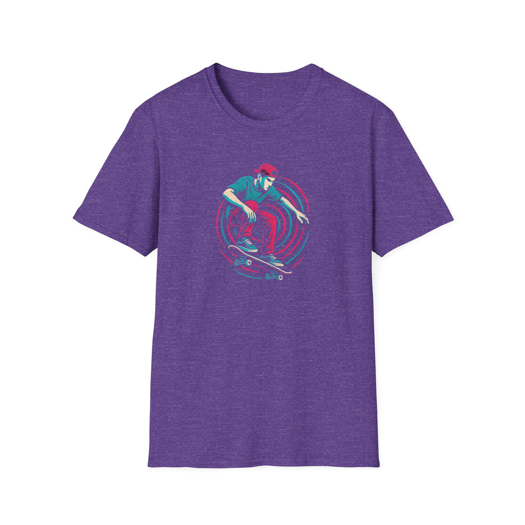 Skateboarder performing trick T-Shirt
