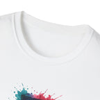 Rainbow Watercolor Frame T-Shirt