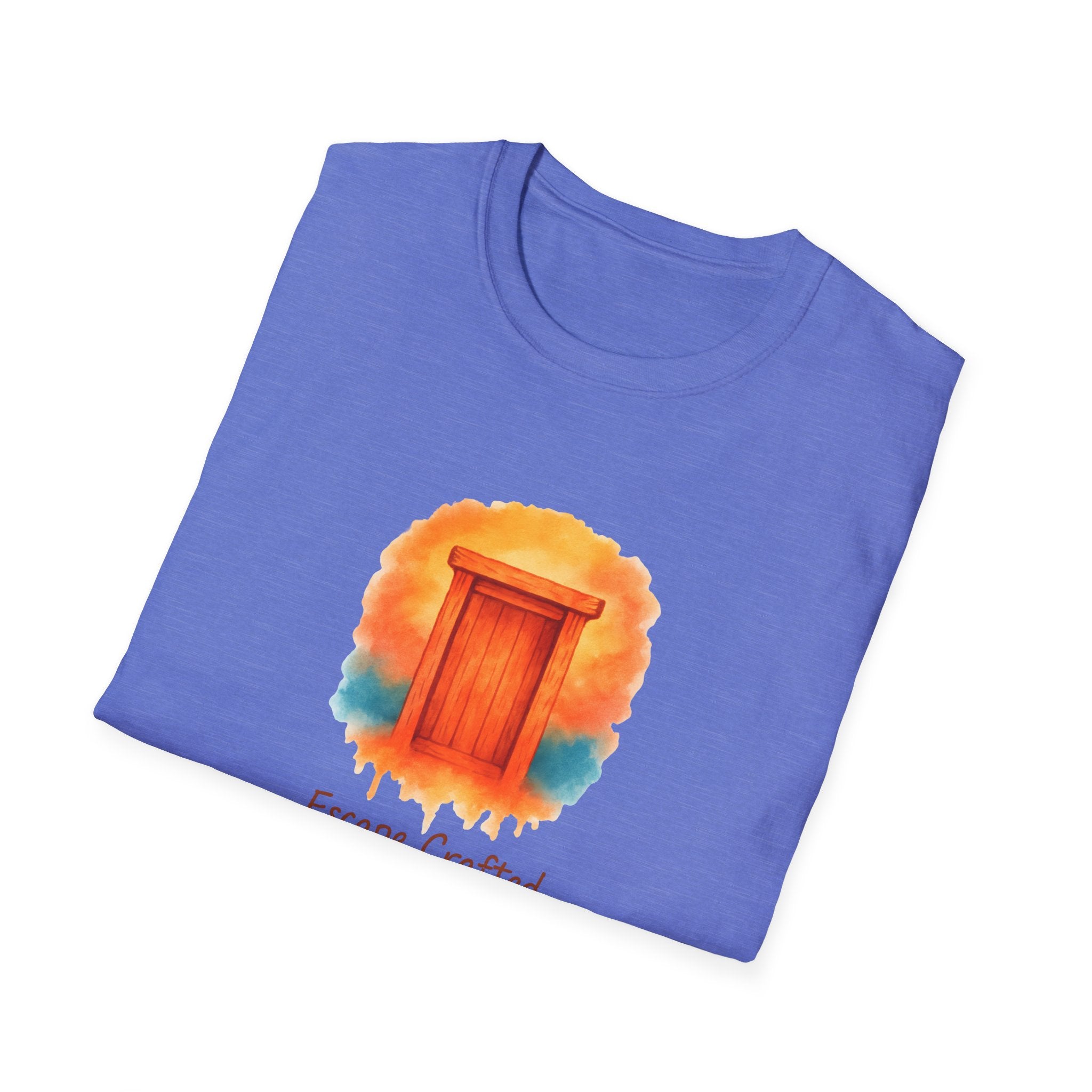 Wooden Door Illustration T-Shirt