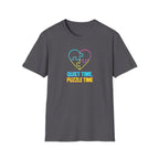 Puzzle Time Neon Heart T-Shirt