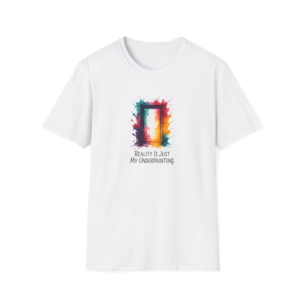 Rainbow Watercolor Frame T-Shirt