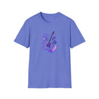 Neon Electric Guitar T-Shirt