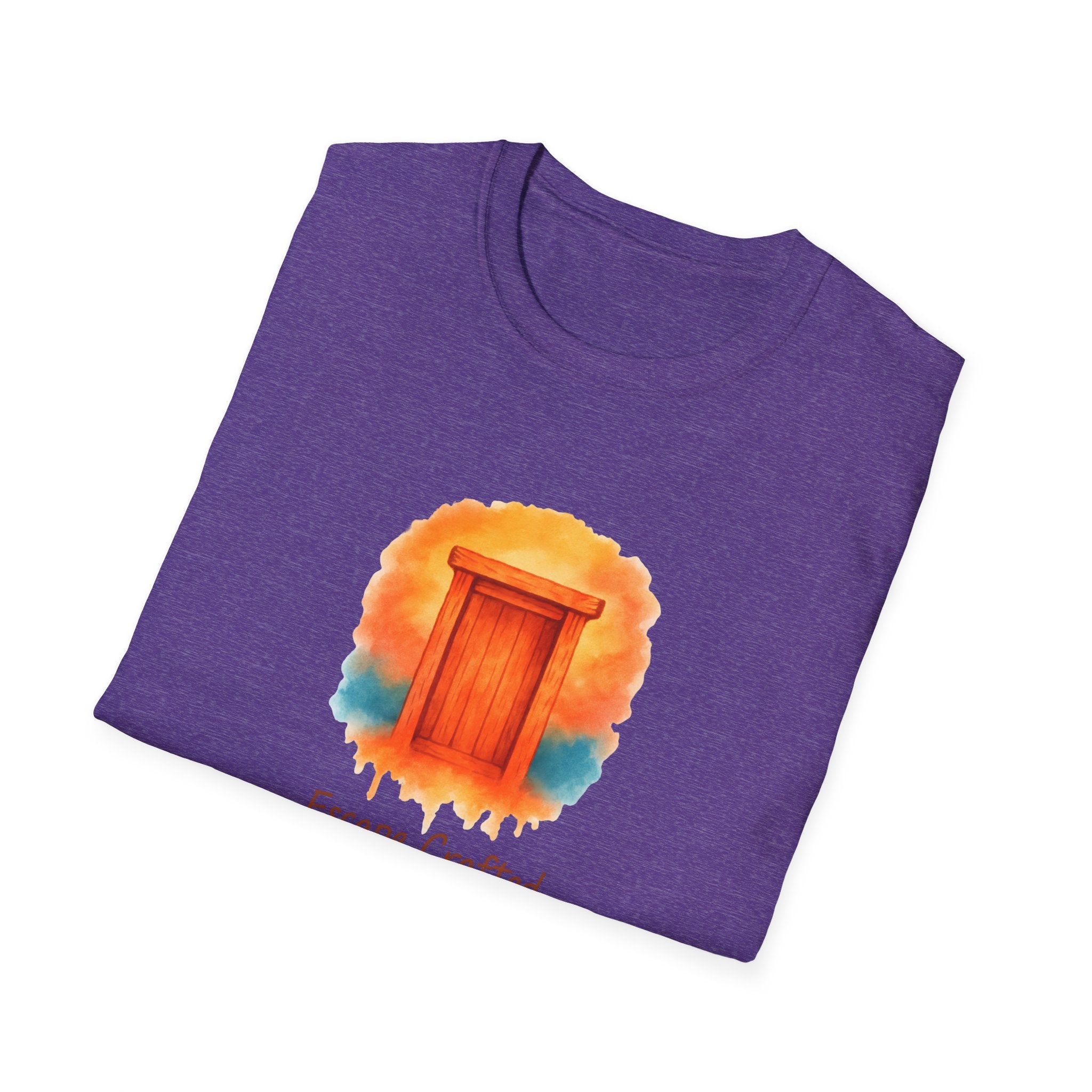 Wooden Door Illustration T-Shirt