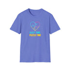 Puzzle Time Neon Heart T-Shirt