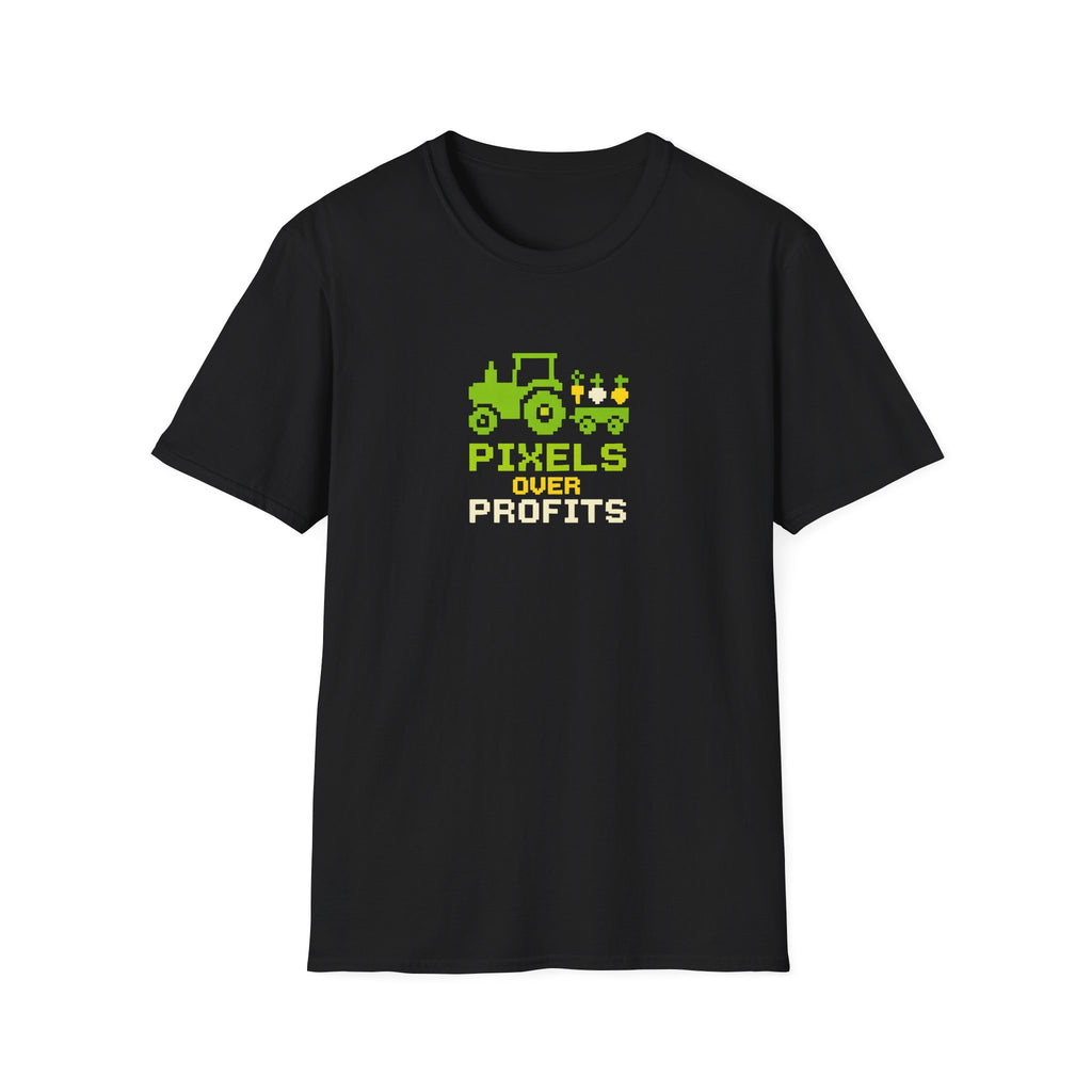 Pixels Over Profits T-Shirt