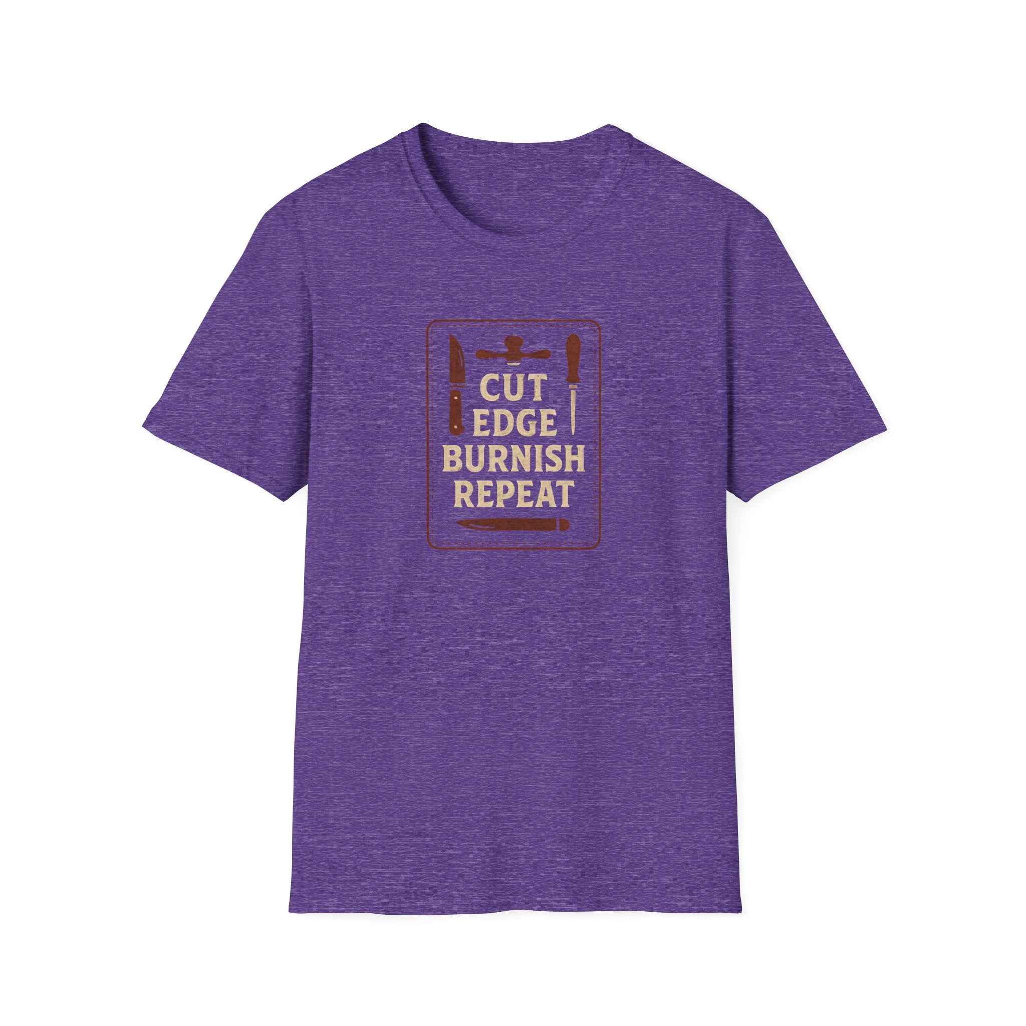 Cut Edge Burnish Repeat T-Shirt