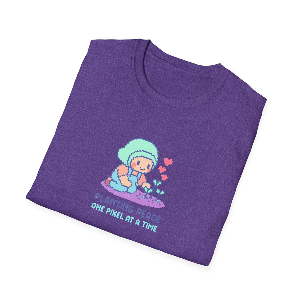 Planting Peace Pixel Art T-Shirt