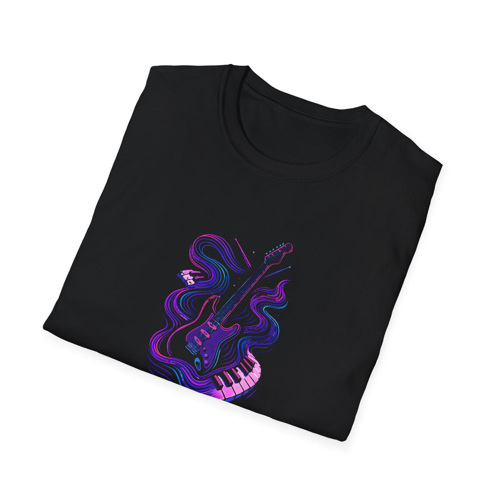 Neon Electric Guitar T-Shirt