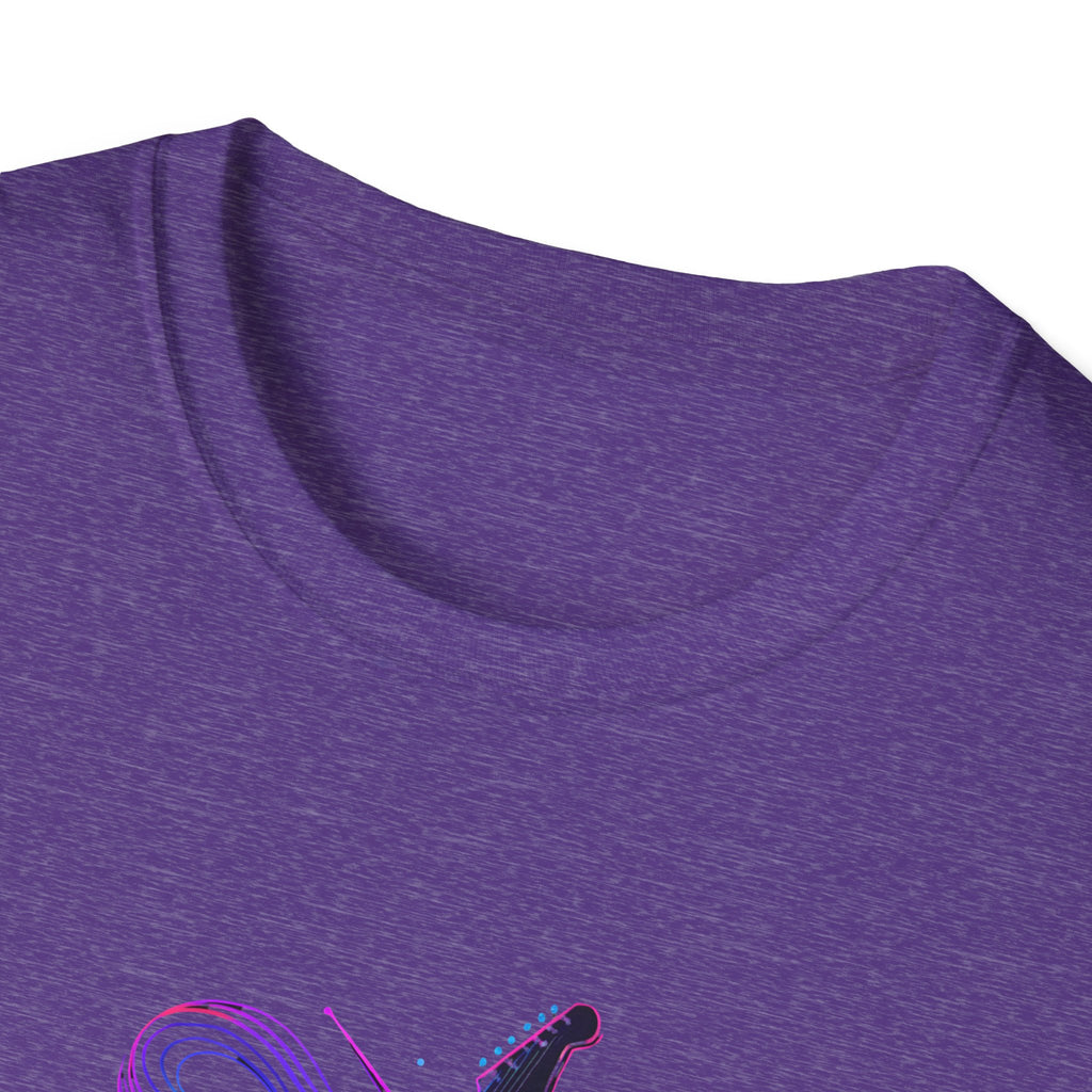 Neon Electric Guitar T-Shirt