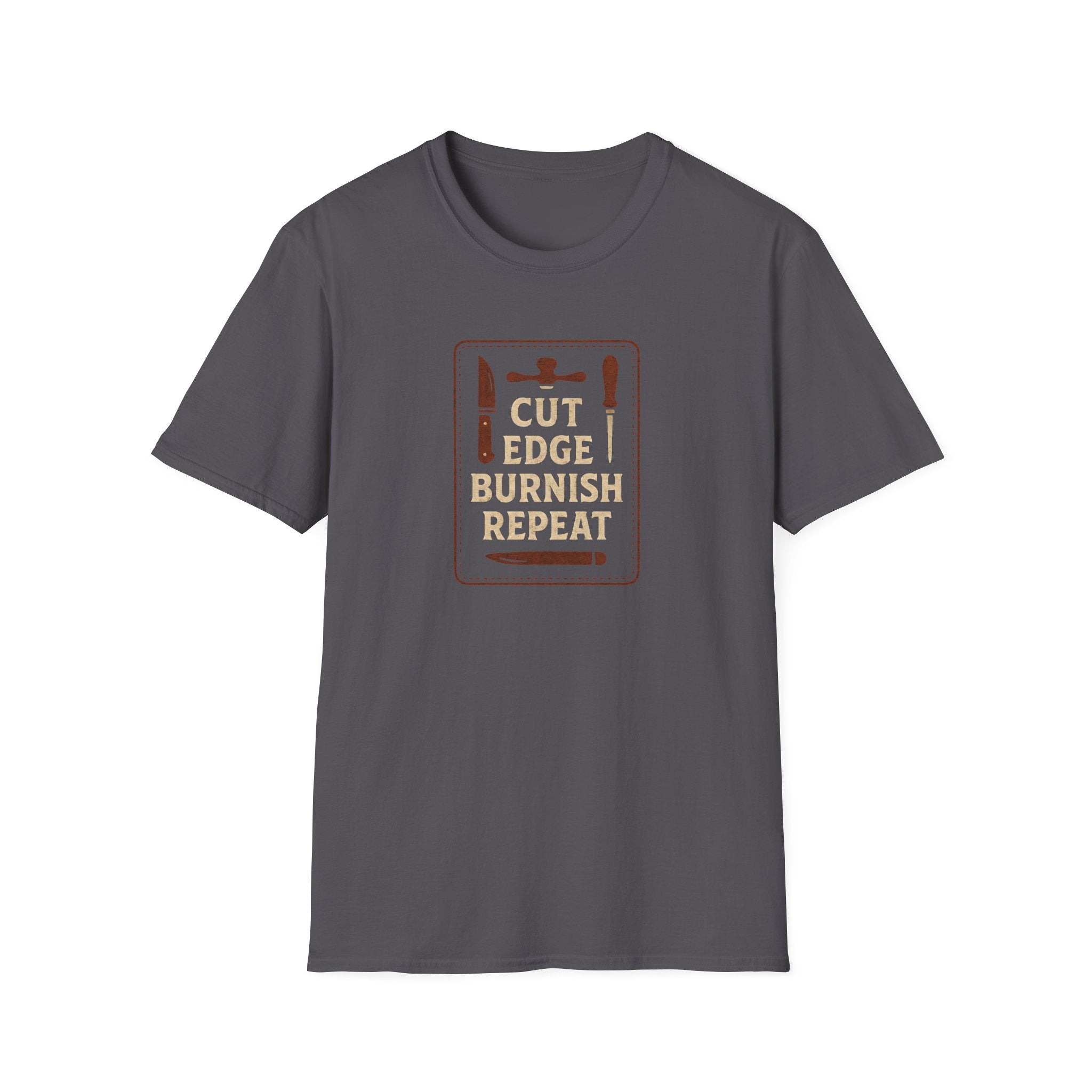 Cut Edge Burnish Repeat T-Shirt