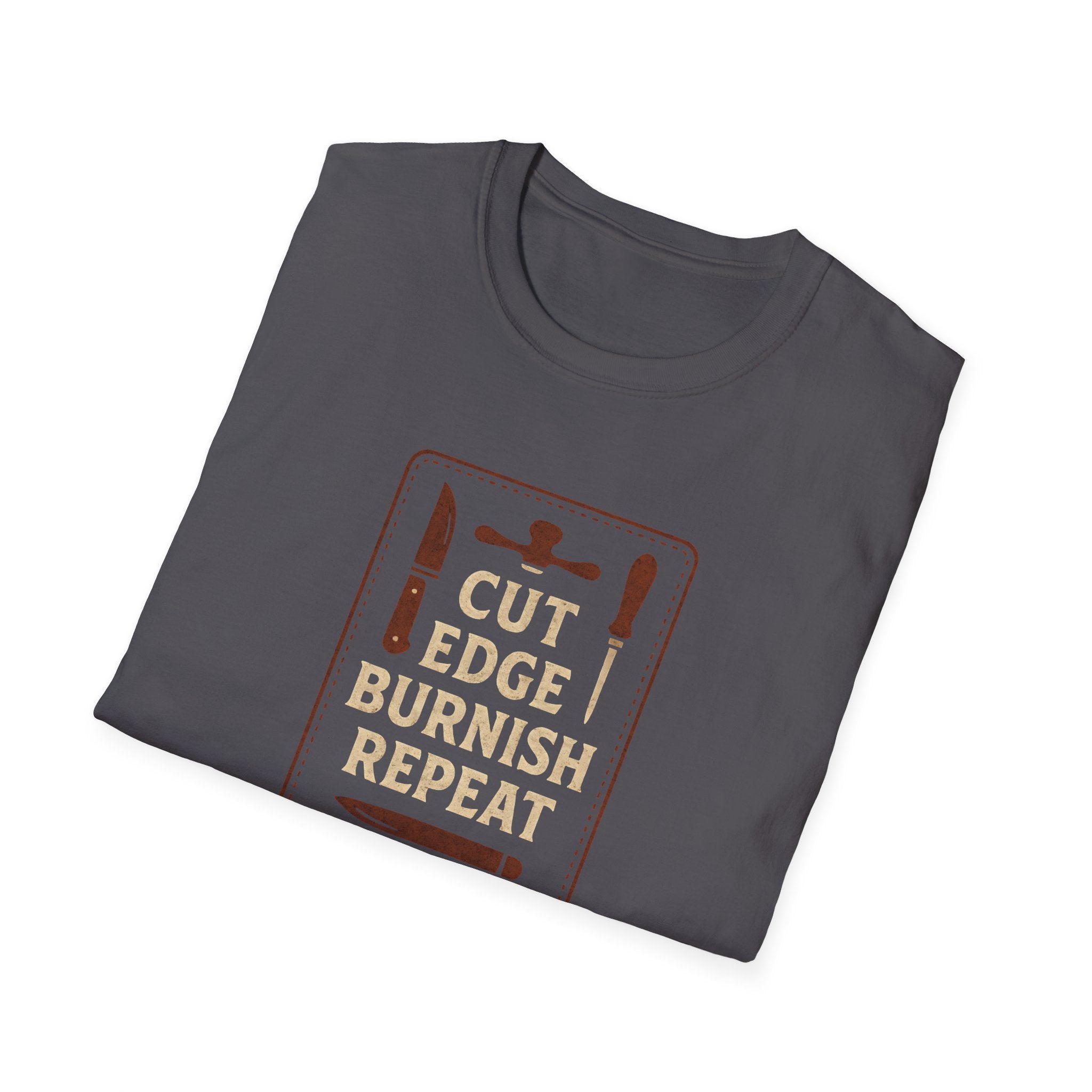 Cut Edge Burnish Repeat T-Shirt