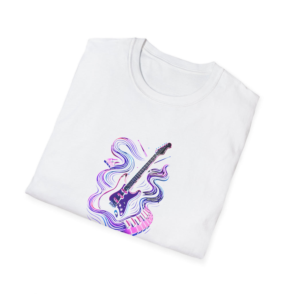 Neon Electric Guitar T-Shirt